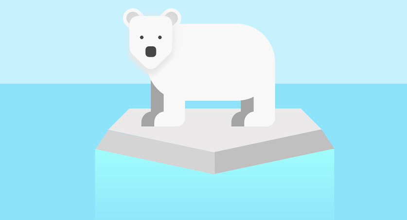 خرس قطبی متحرک